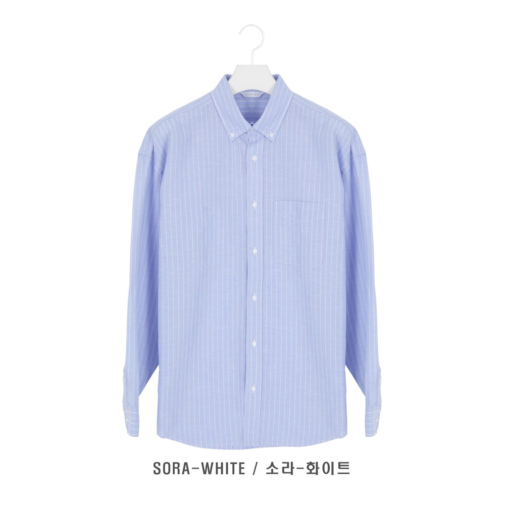 [LAINE] Linen Semi-Oversized Shirt 5