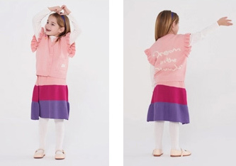 [SKIN2ND] Color Block Skirt 6