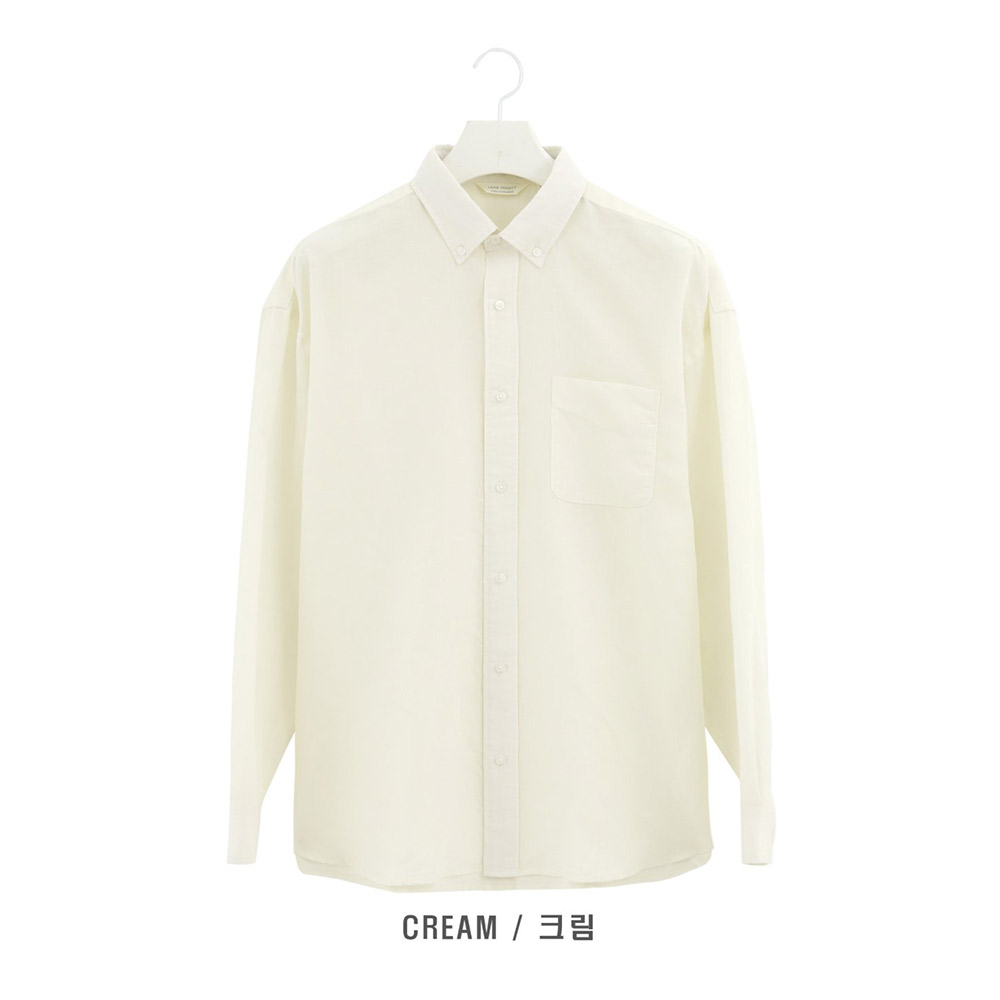 [LAINE] Linen Semi-Oversized Shirt 6