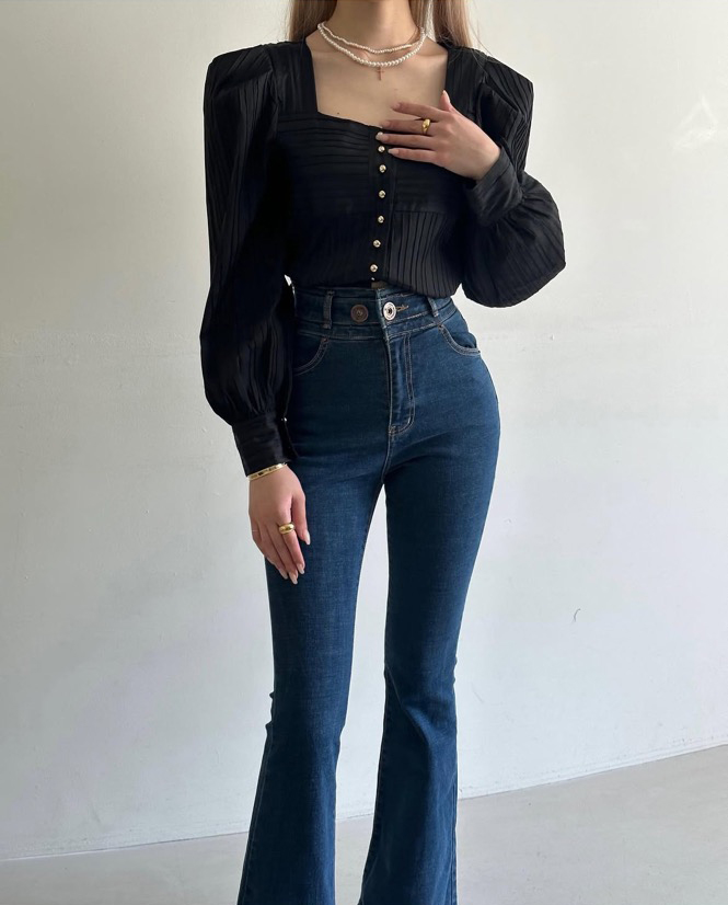 [MAGNOLIA] 065 Tutu Bootcut Pants 3