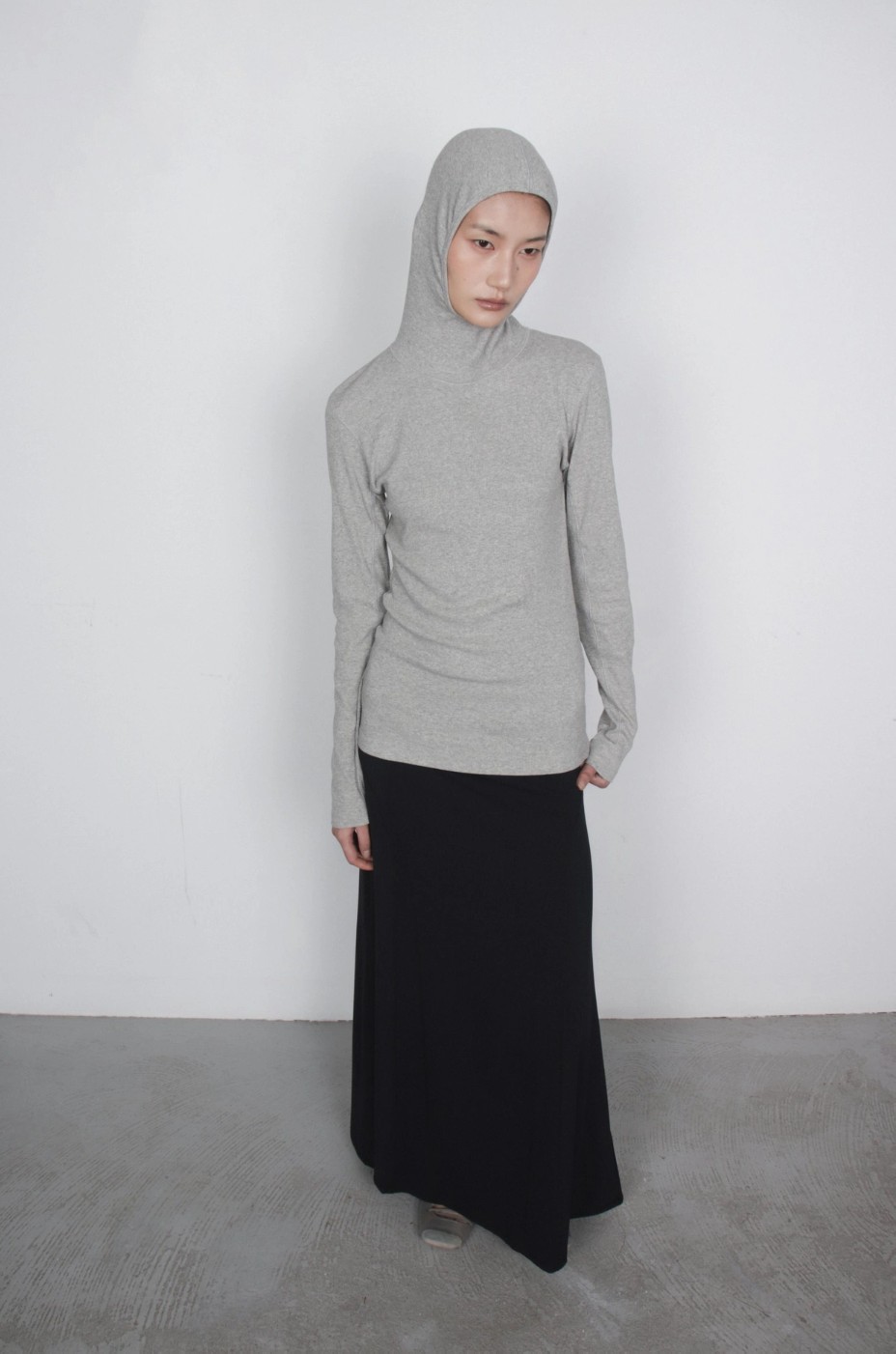 [TEXTURE] Gu Slim-Fit Hoodie T-Shirt 5