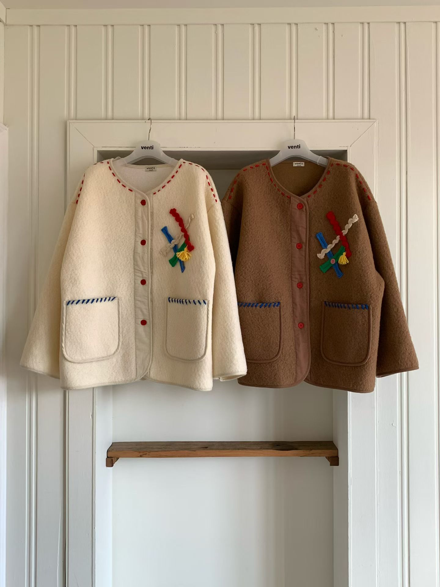 [VENTI] Multicolor Jacket 4