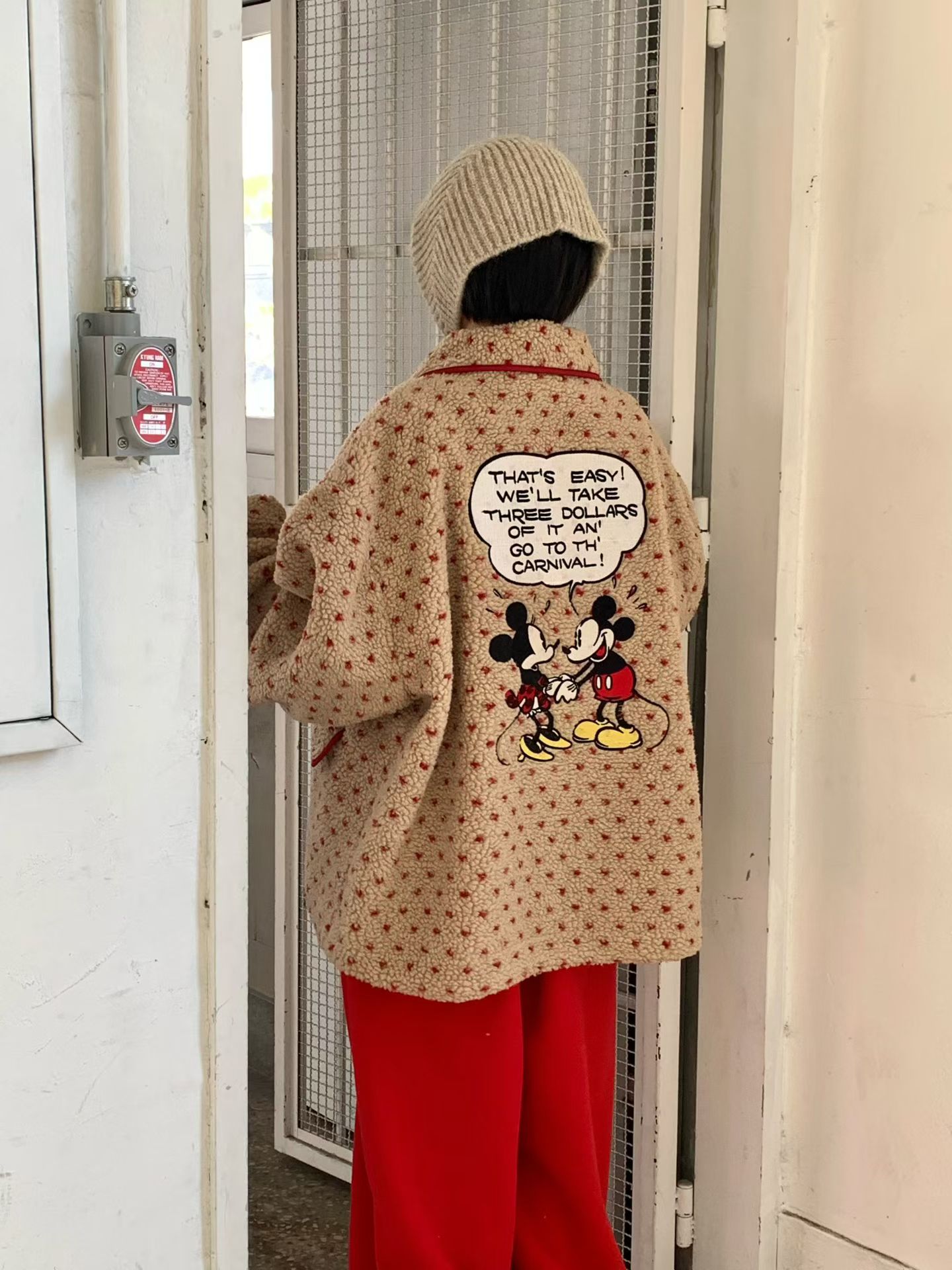 (Official Licensed Disney) [VENTI] Mickey Minnie Dumble Jumper 8