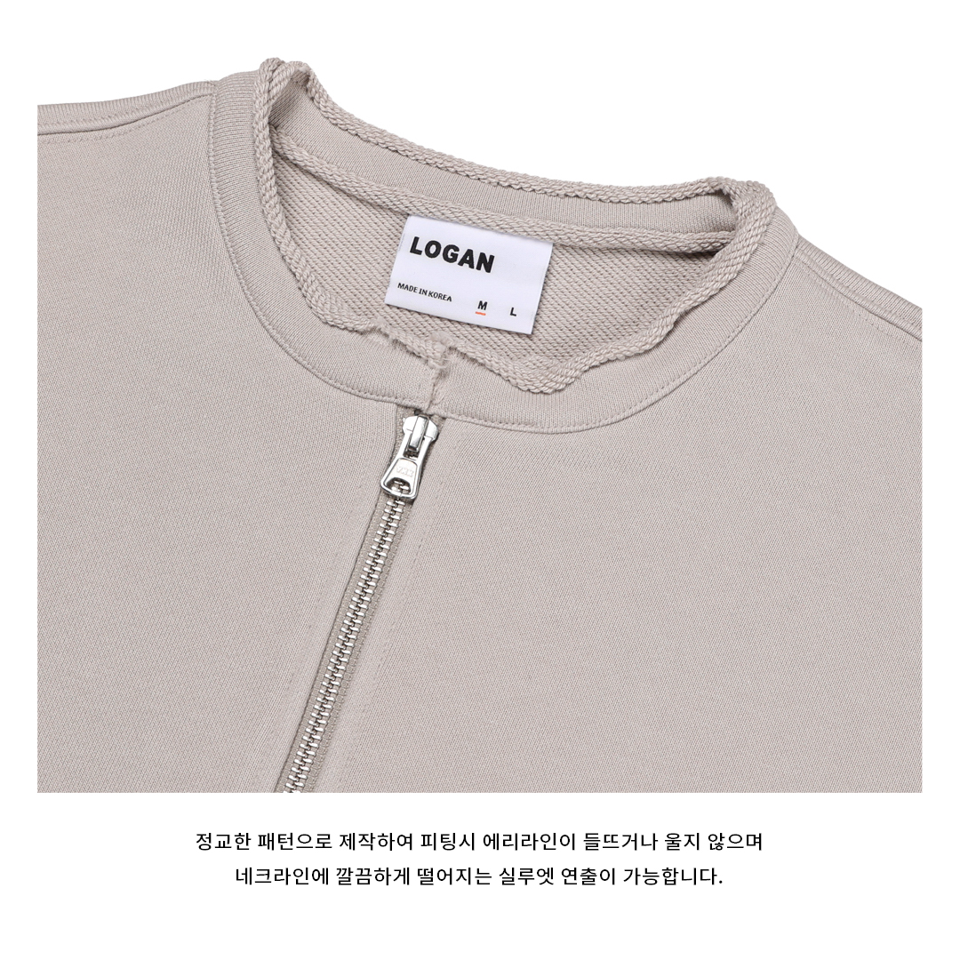 [LOGAN] Prima Zipper Sweatshirt 3