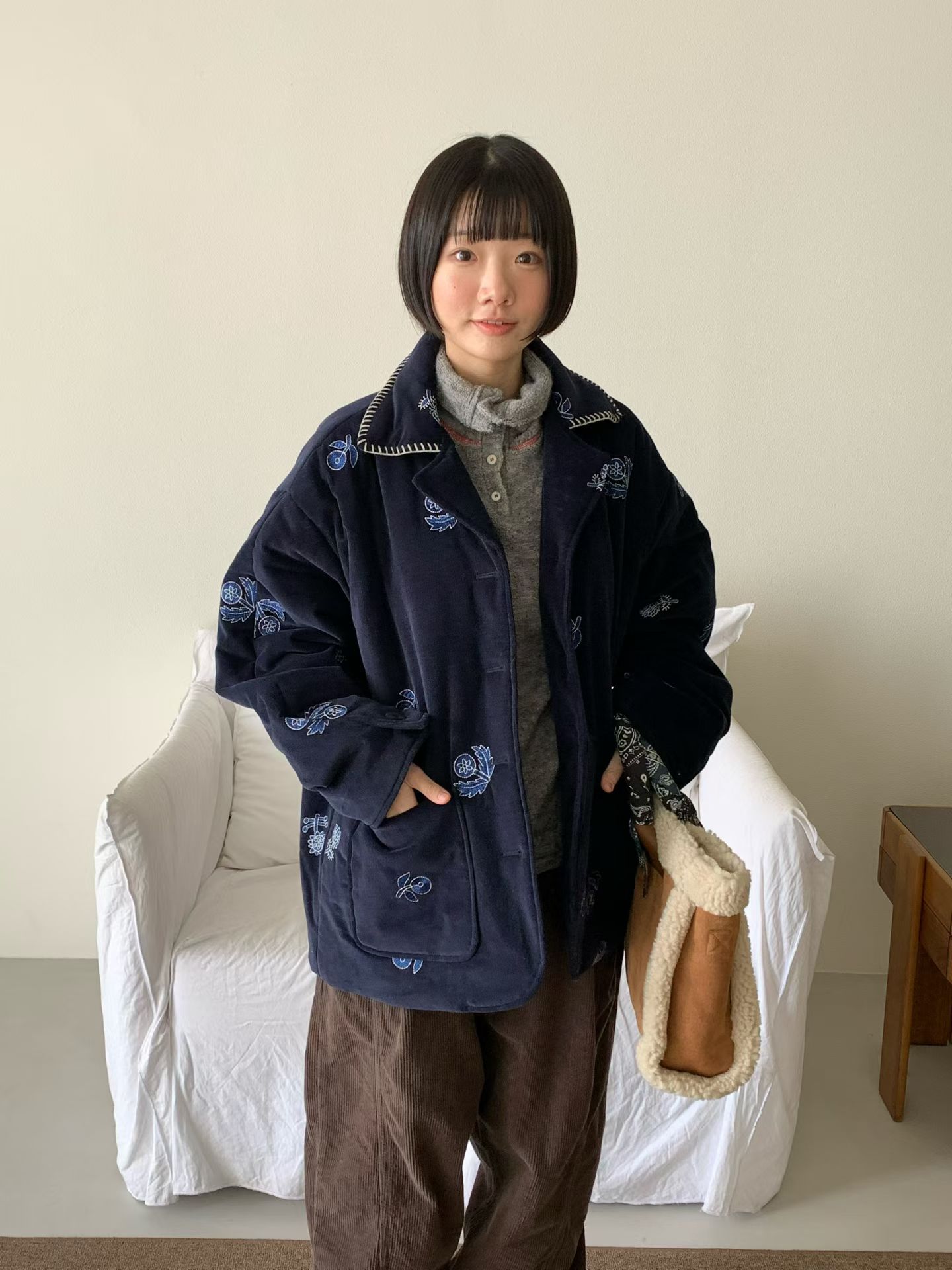 [VENTI] Phoebe Corduroy Jacket 4