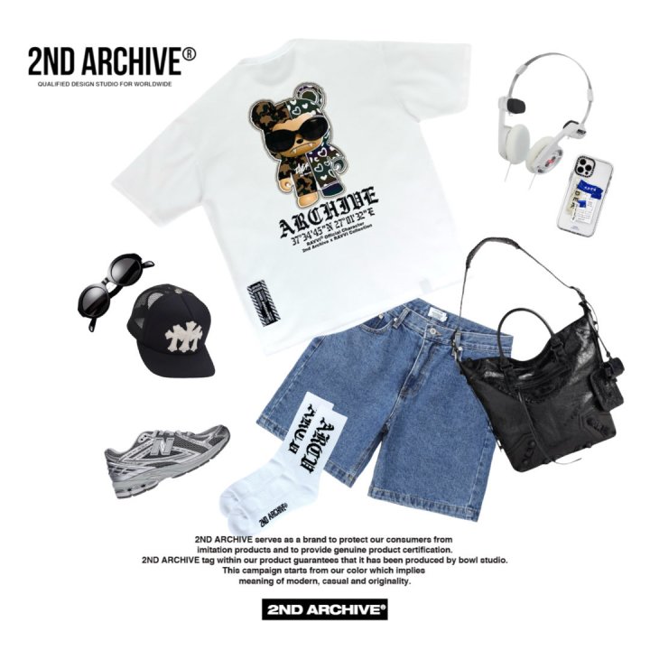 [2ND ARCHIVE] Camo Rabi Reflective Short Sleeve T-Shirt 3