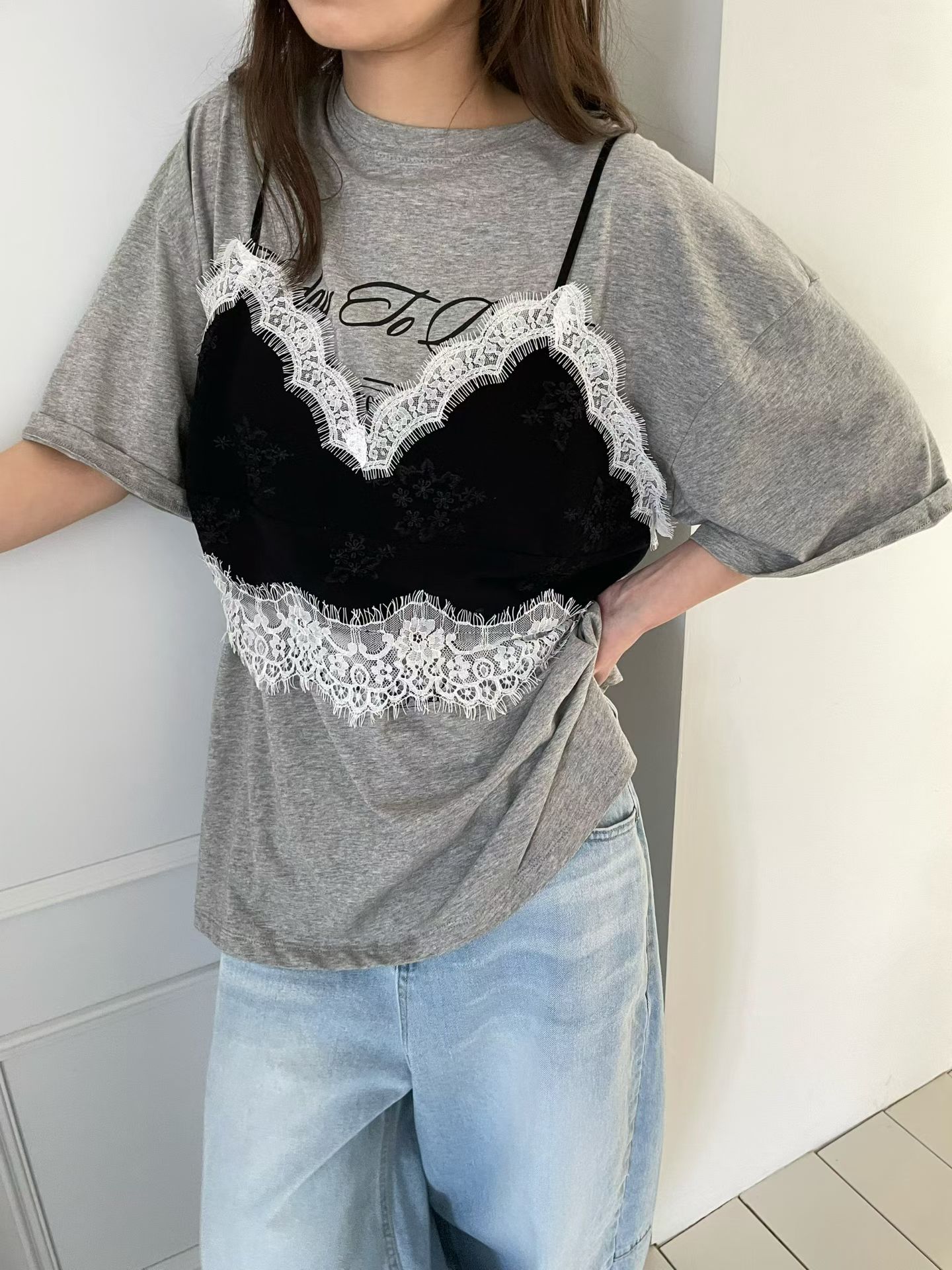 [VENTI] Rio Lace Sleeveless Top 6