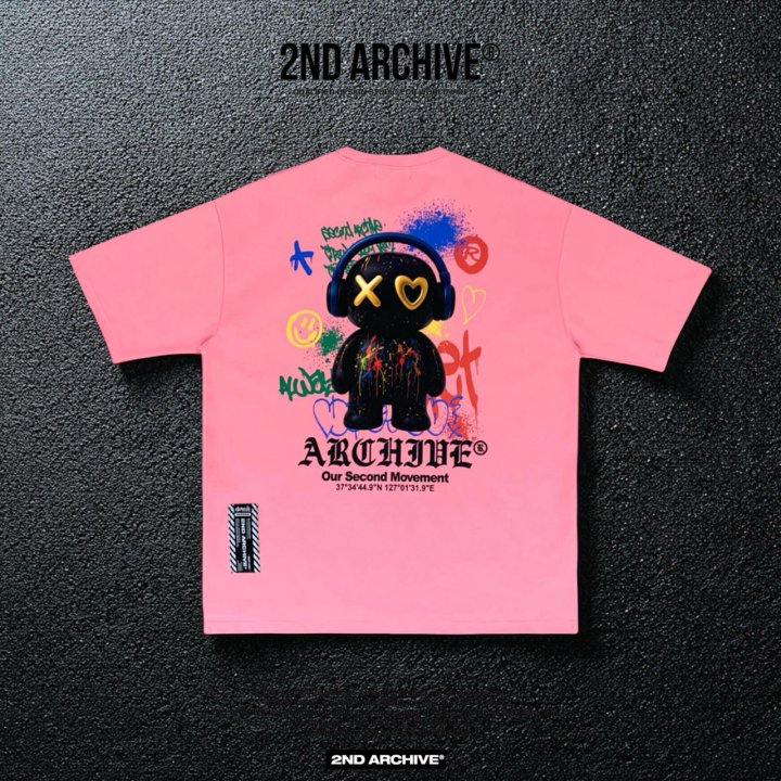 [2ND ARCHIVE] Painting Figure Short Sleeve T-Shirt 8