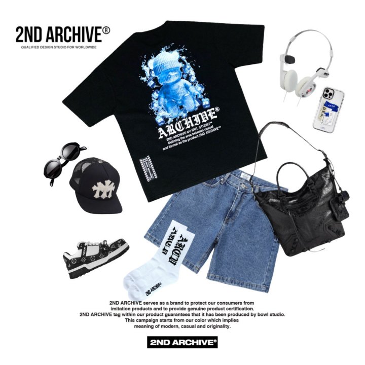 [2ND ARCHIVE] Ice Beanie Bear Short Sleeve T-Shirt 4