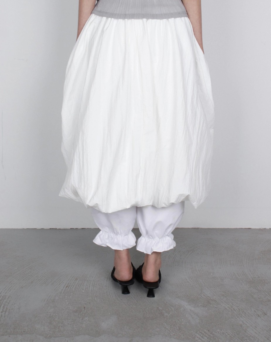 [TEXTURE] Kin Banded Shirred Balloon Skirt 6