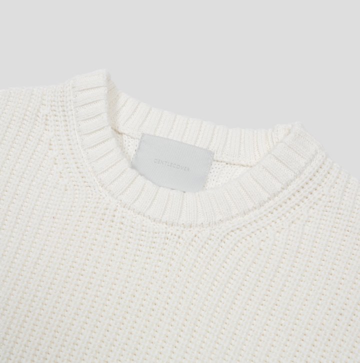 [GENTLE COVER] Chrome Hacci Knit 2