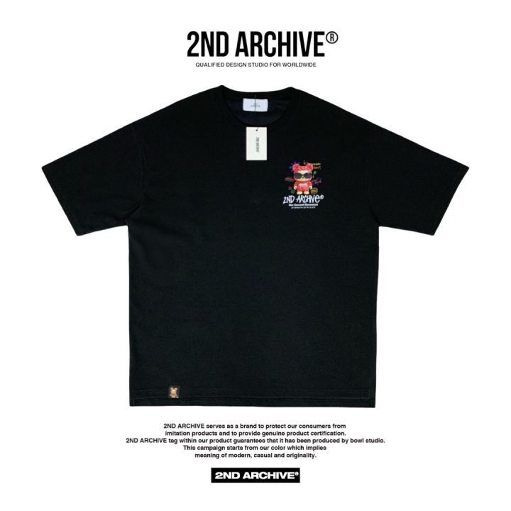 [2ND ARCHIVE] Pink Sunglasses Ravi Short Sleeve T-Shirt 8