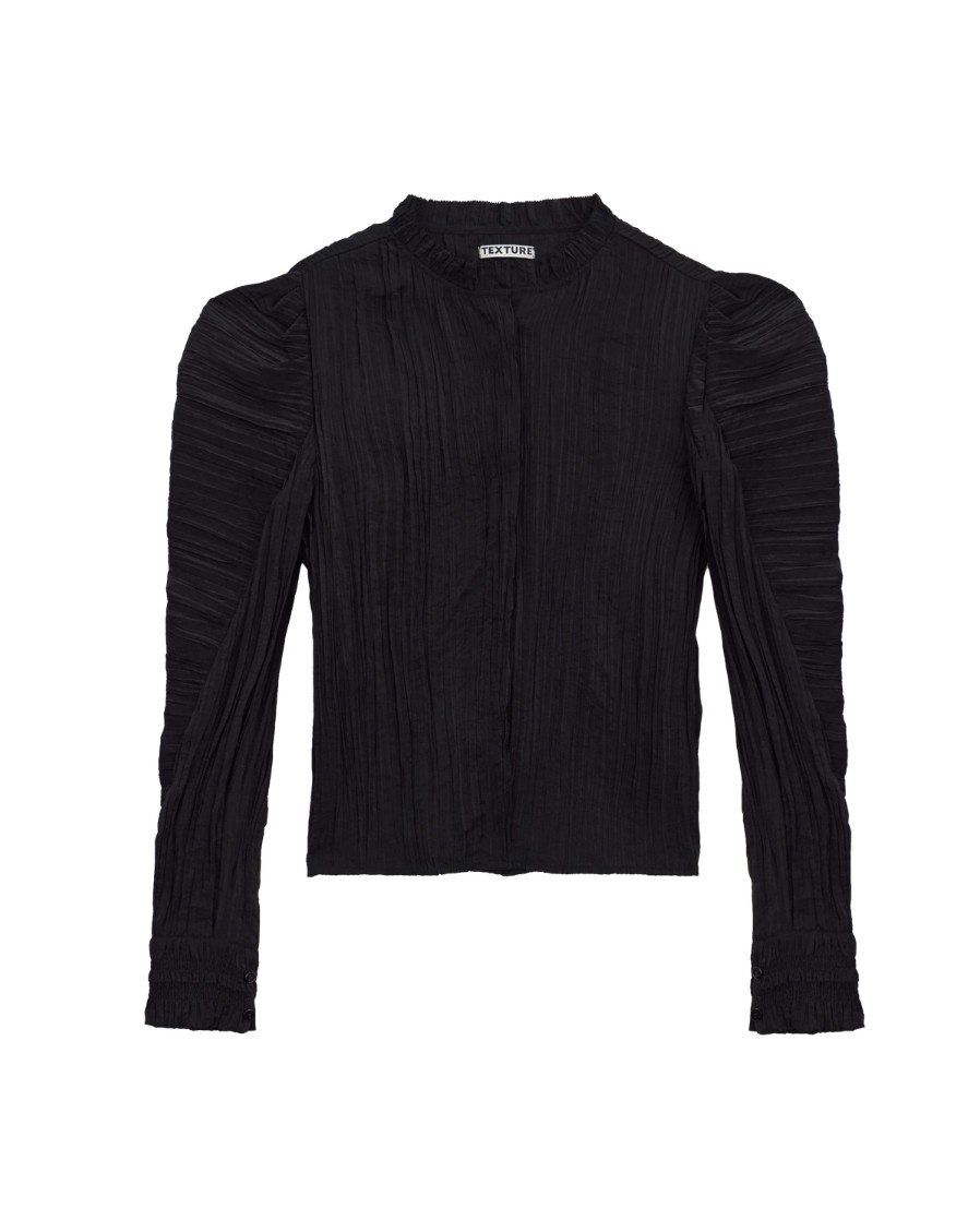 [TEXTURE] Ja Pleated Volume Blouse 5