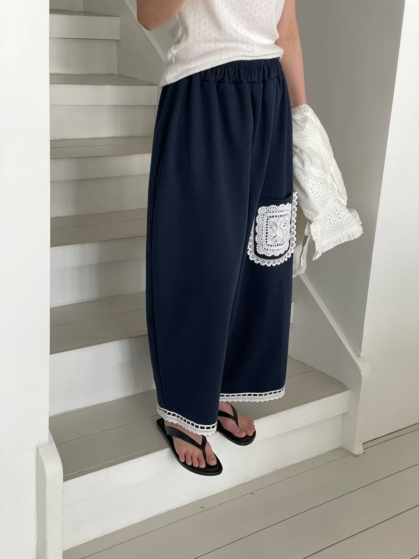 [VENTI] Hipper Lace Pants 10