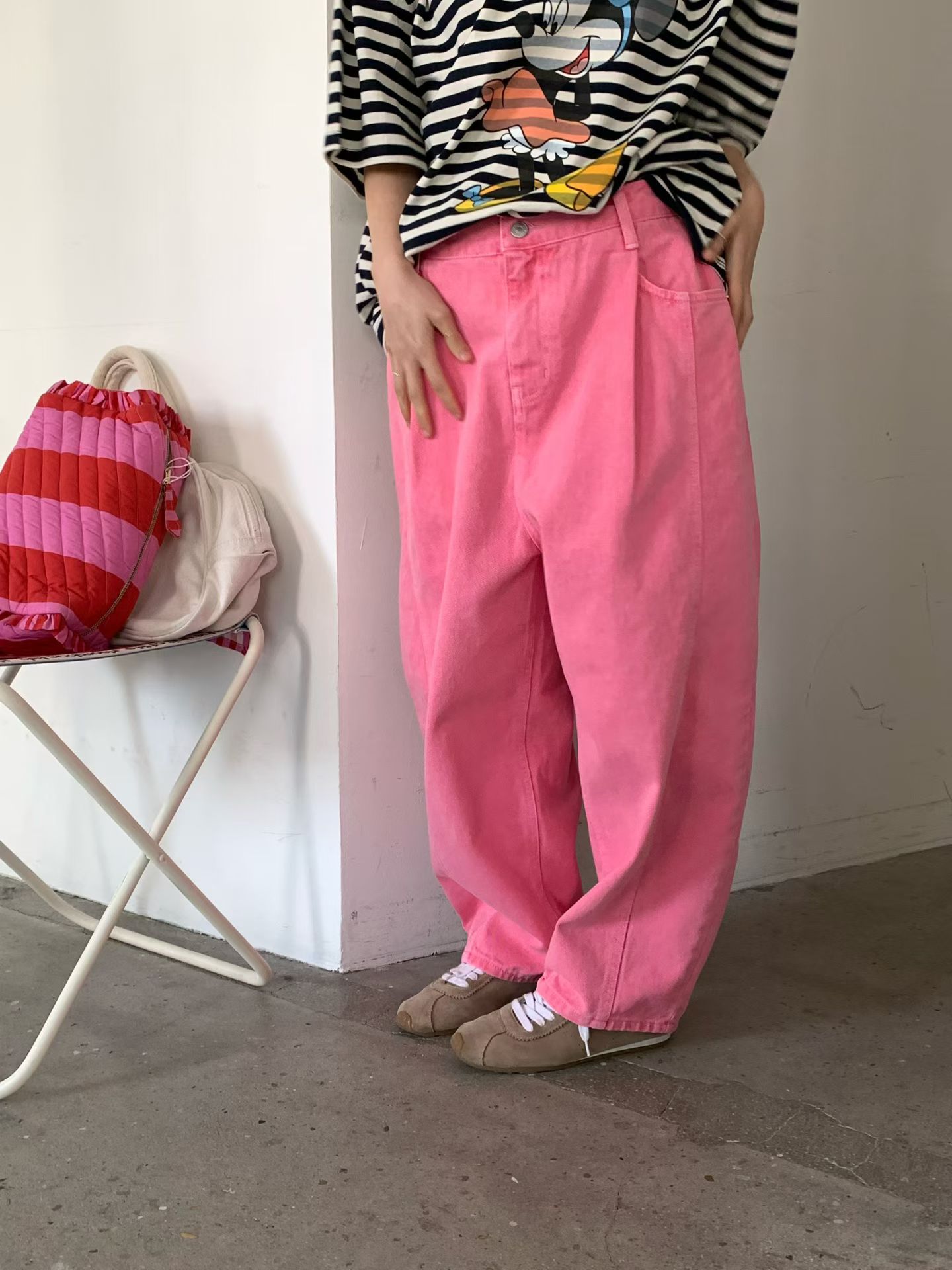 [VENTI] 26 Pigment Pants 4