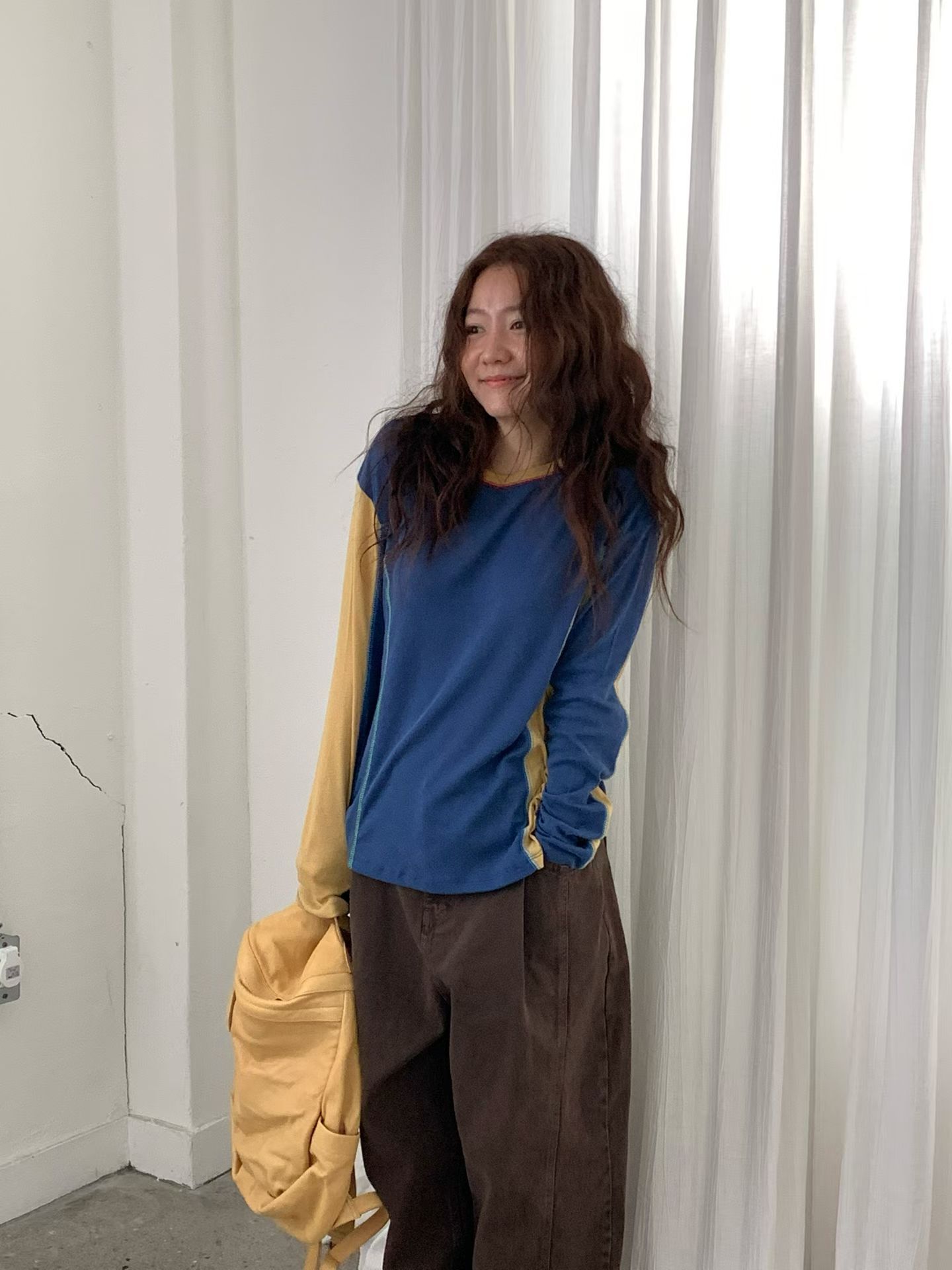 [VENTI] True Color-Block T-Shirt 5