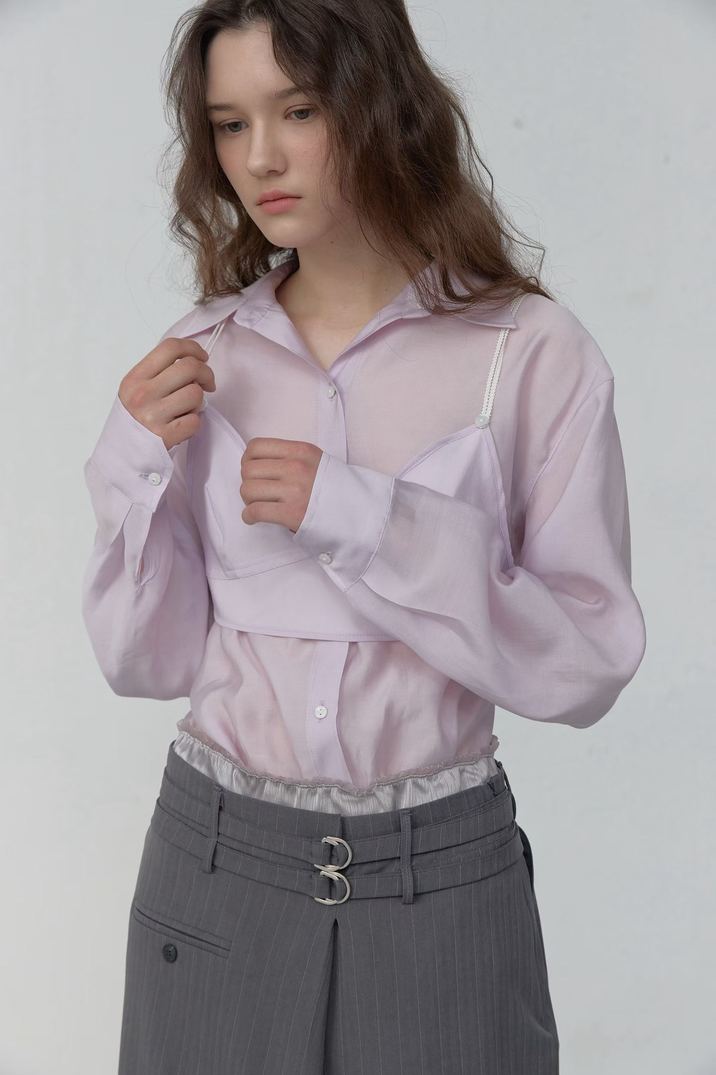[FOUNDATION] Rare Bustier Blouse Set 3