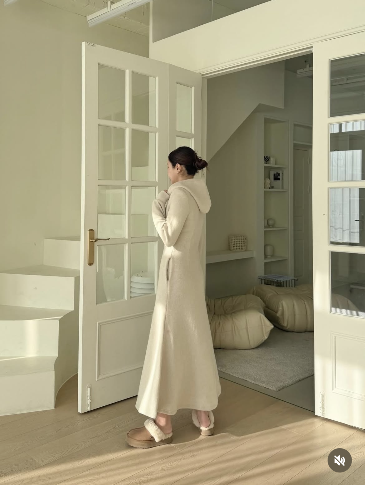 [MAGNOLIA] Tether Brushed Dress 7