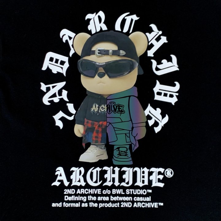 [2ND ARCHIVE] Western Baseball Cap Bear Short Sleeve T-Shirt 8