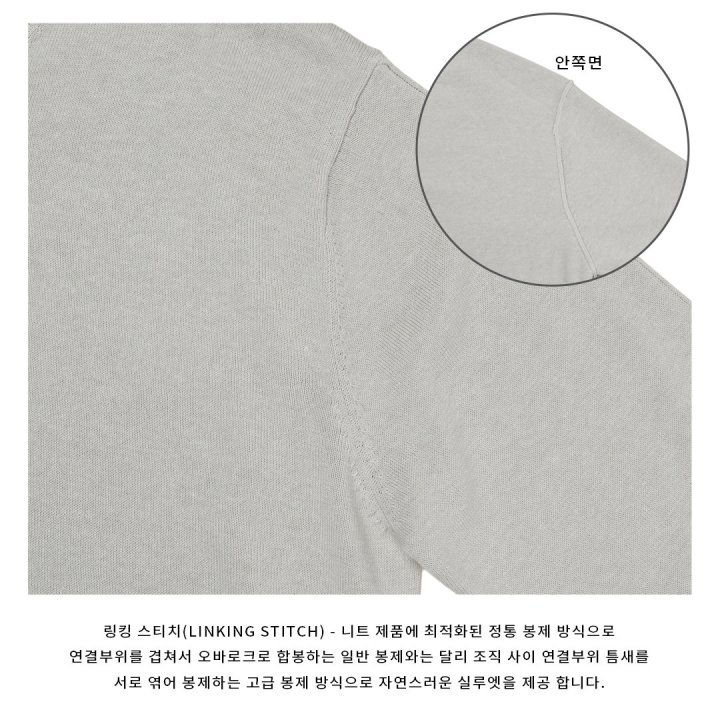 [LOGAN] LA V-Neck Knit 3