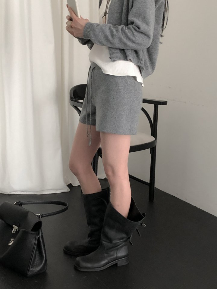 [LE BUTTER] Venue Knit Pants 9