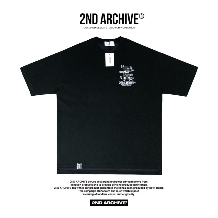 [2ND ARCHIVE] Swag Cross Cat Short Sleeve T-Shirt 6