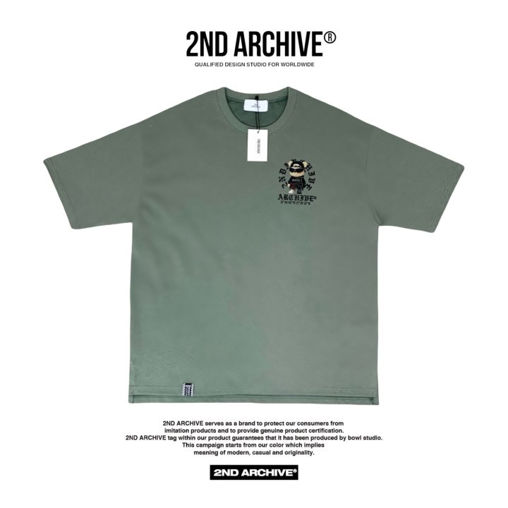 [2ND ARCHIVE] Western Baseball Cap Bear Short Sleeve T-Shirt 4