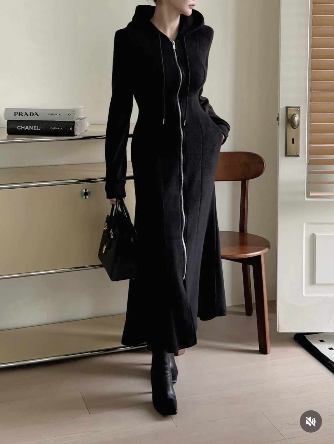 [MAGNOLIA] Tether Brushed Dress 8
