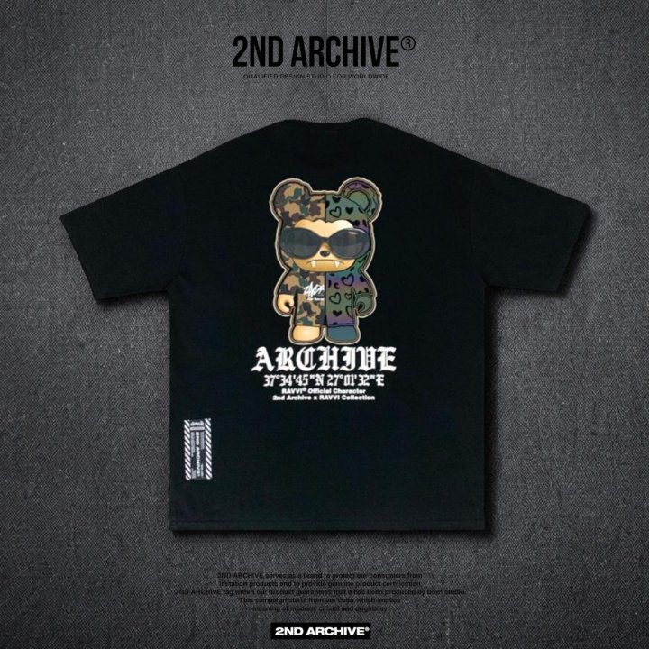 [2ND ARCHIVE] Camo Rabi Reflective Short Sleeve T-Shirt 8