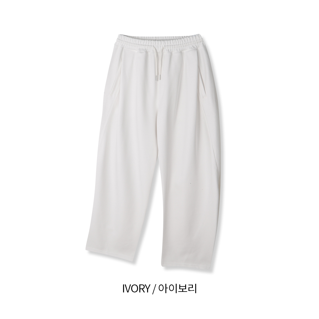 [LOGAN] Newark Curved Wide Pants 3