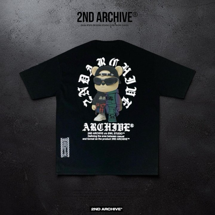 [2ND ARCHIVE] Western Baseball Cap Bear Short Sleeve T-Shirt 10