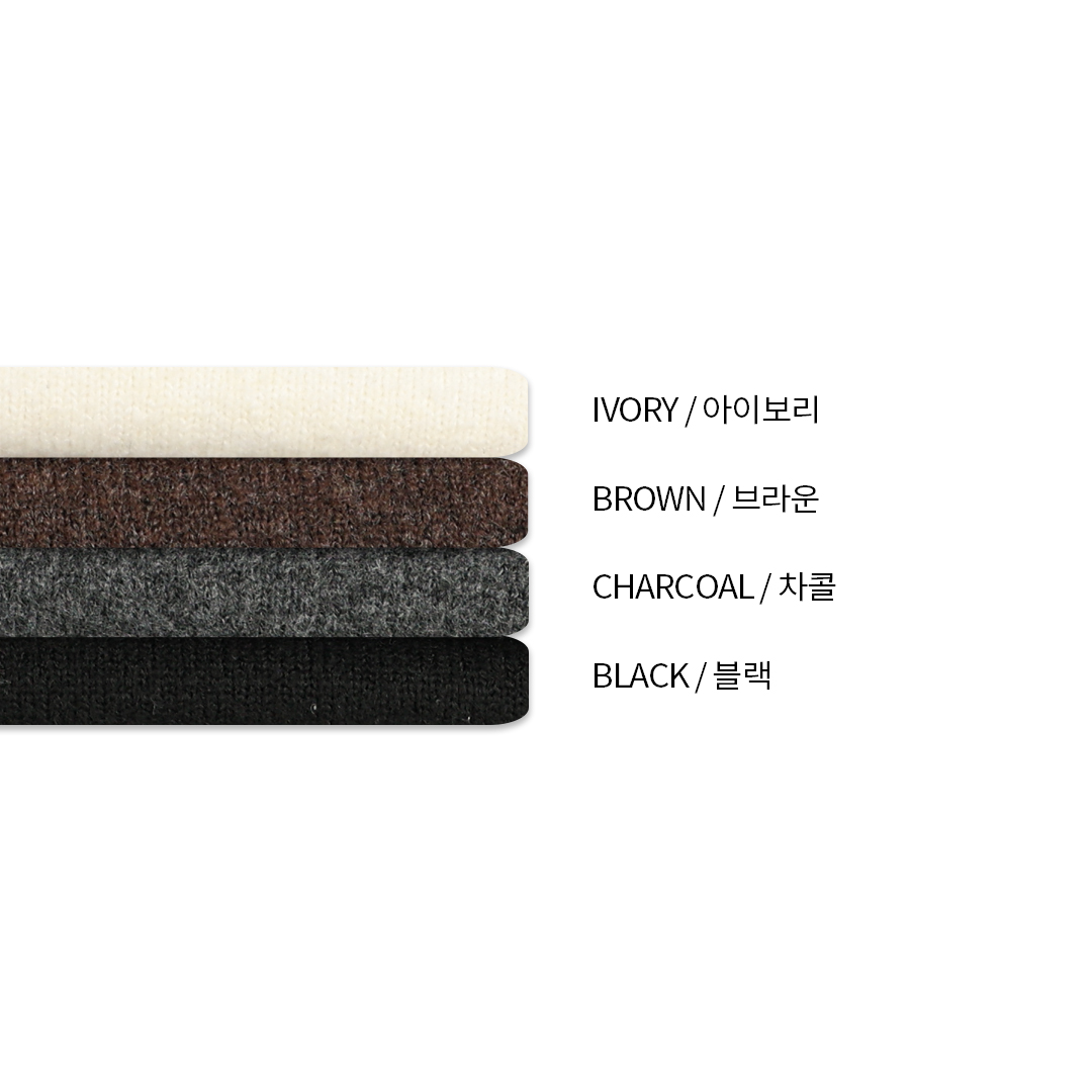[LOGAN] Unbalanced Crop Knit 4
