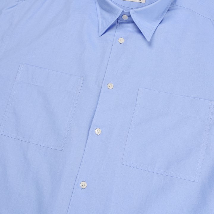 [LAINE] Linen Two-Pocket Shirt 2
