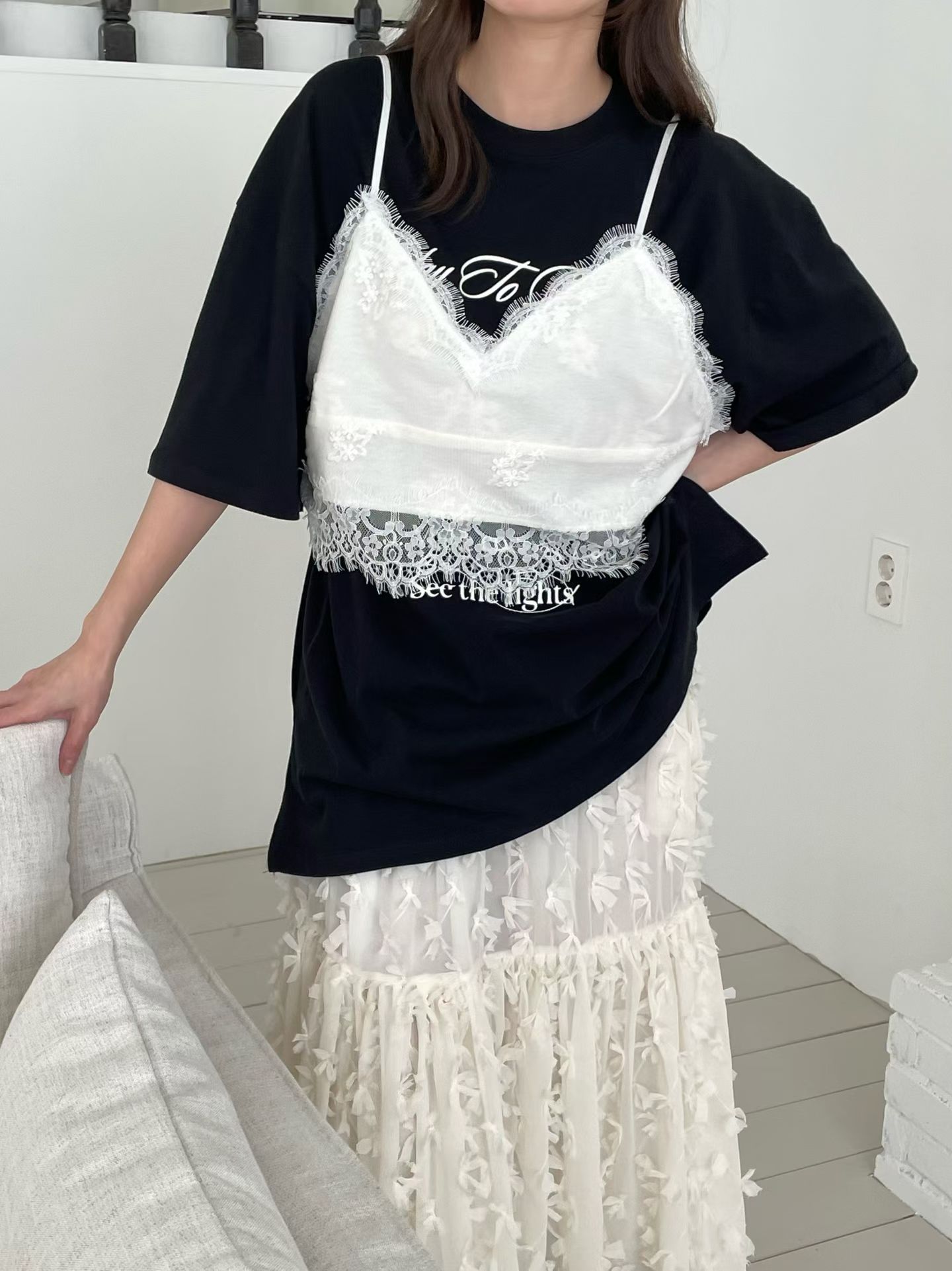 [VENTI] Rio Lace Sleeveless Top 7
