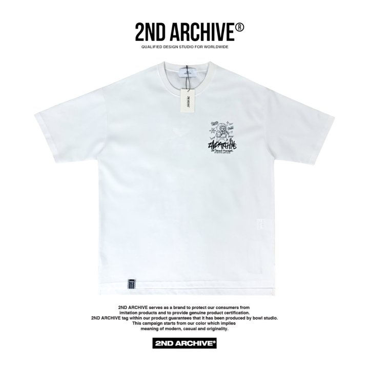 [2ND ARCHIVE] Tight-Laced Shiba Crayon Short Sleeve T-Shirt 4