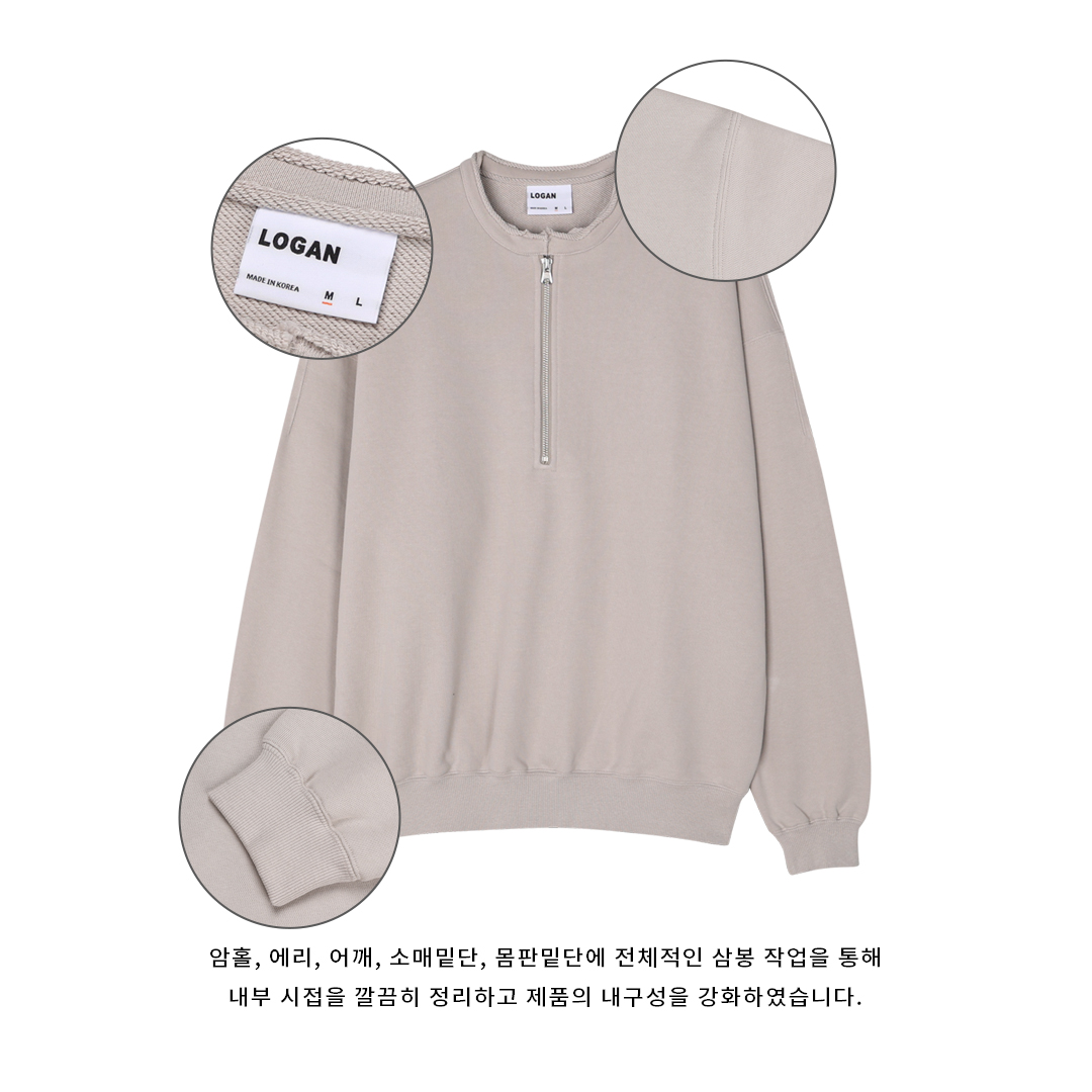 [LOGAN] Prima Zipper Sweatshirt 5