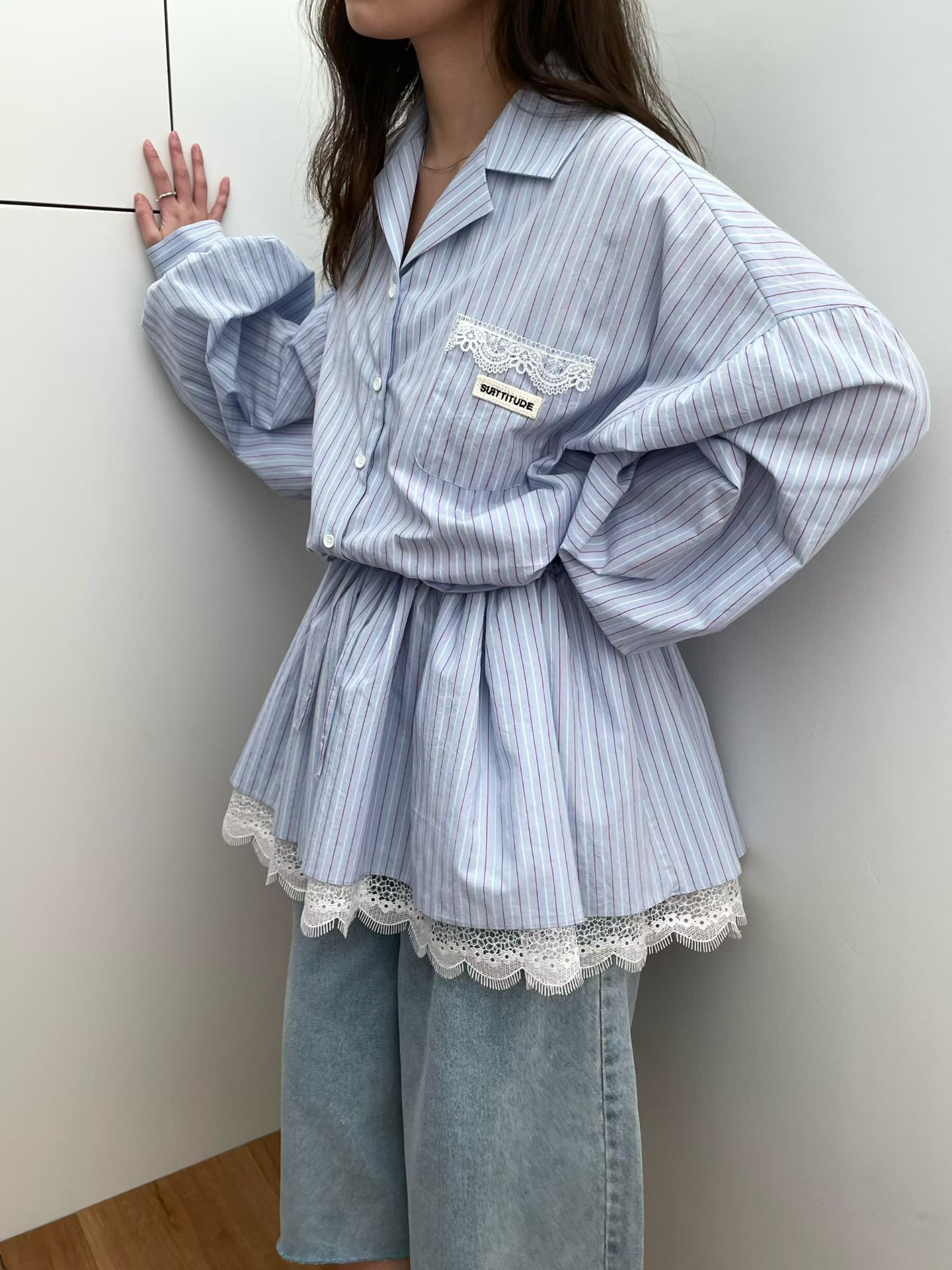 [VENTI] Sweet Shirt Dress 9