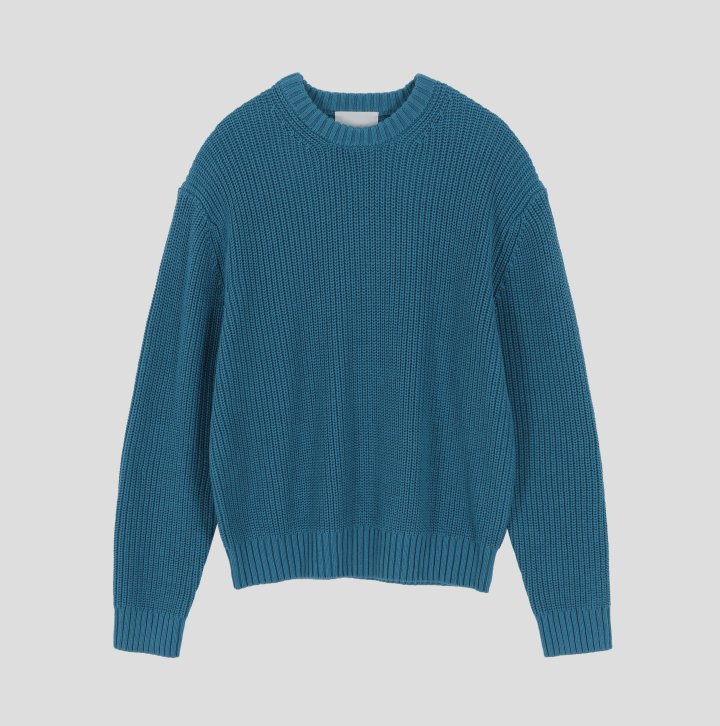 [GENTLE COVER] Chrome Hacci Knit 8