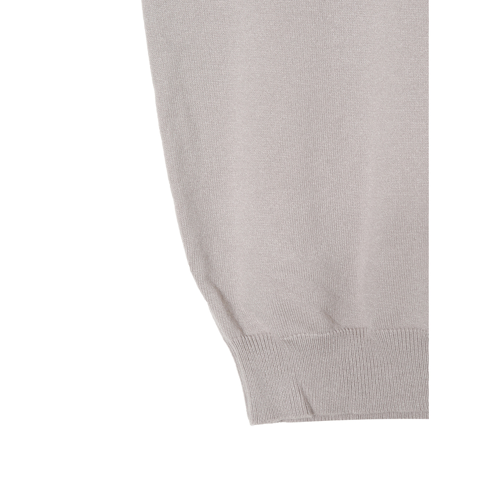 [OCEAN] Shimmer Cashmere-like Mock Neck Knit 3