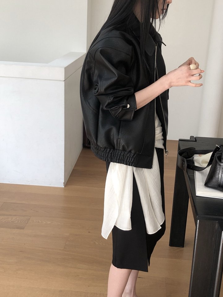 [LE BUTTER] Marche Leather Jacket 10