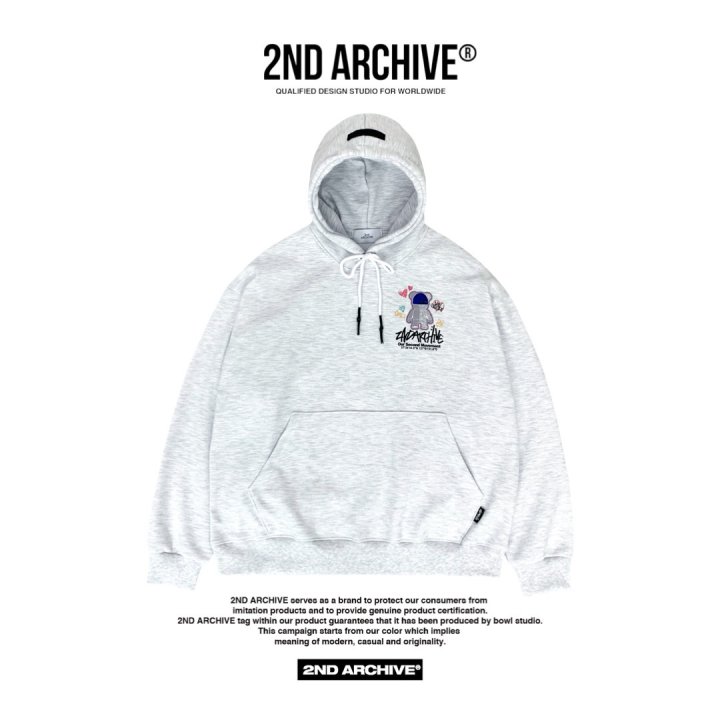 [2ND ARCHIVE] Blue Beanie Bear Hoodie 4