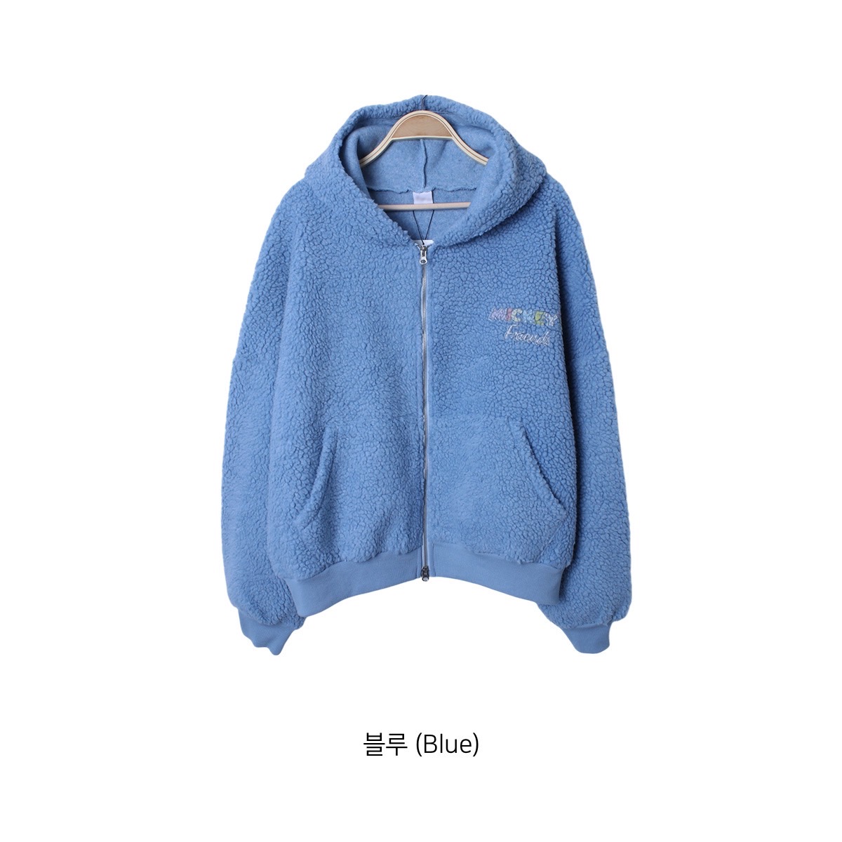 (Official Licensed Disney) [NEON FISH] Disney Fleece Hood Jumper 10