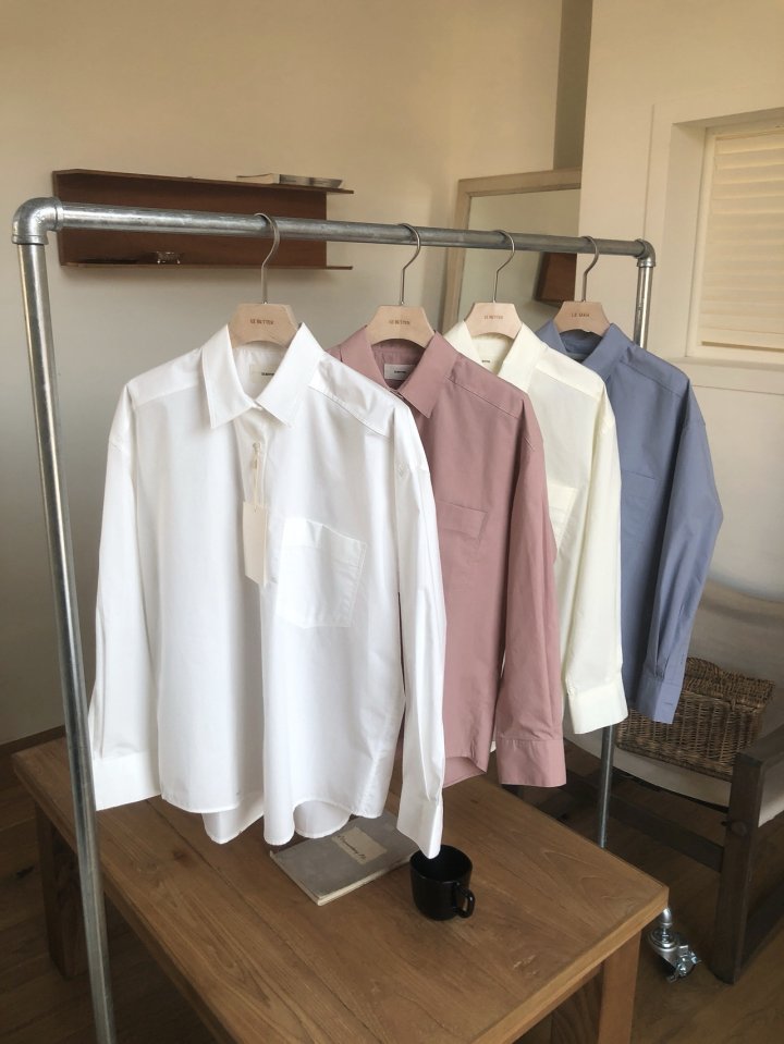 [LE BUTTER] Classic Overshirt 8