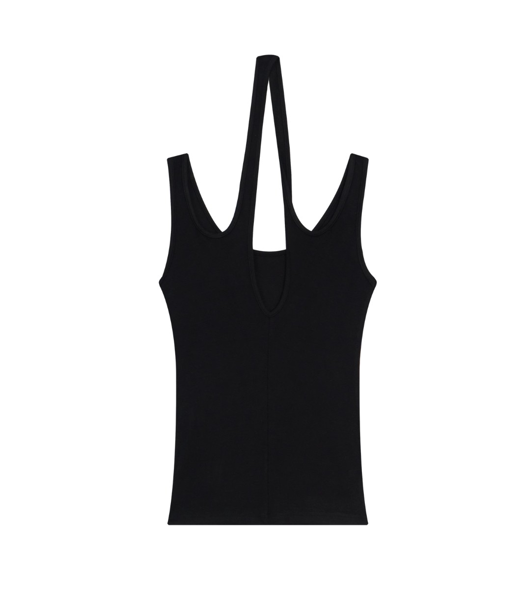 [TEXTURE] Lek Slim-Fit Halter Sleeveless Top 4