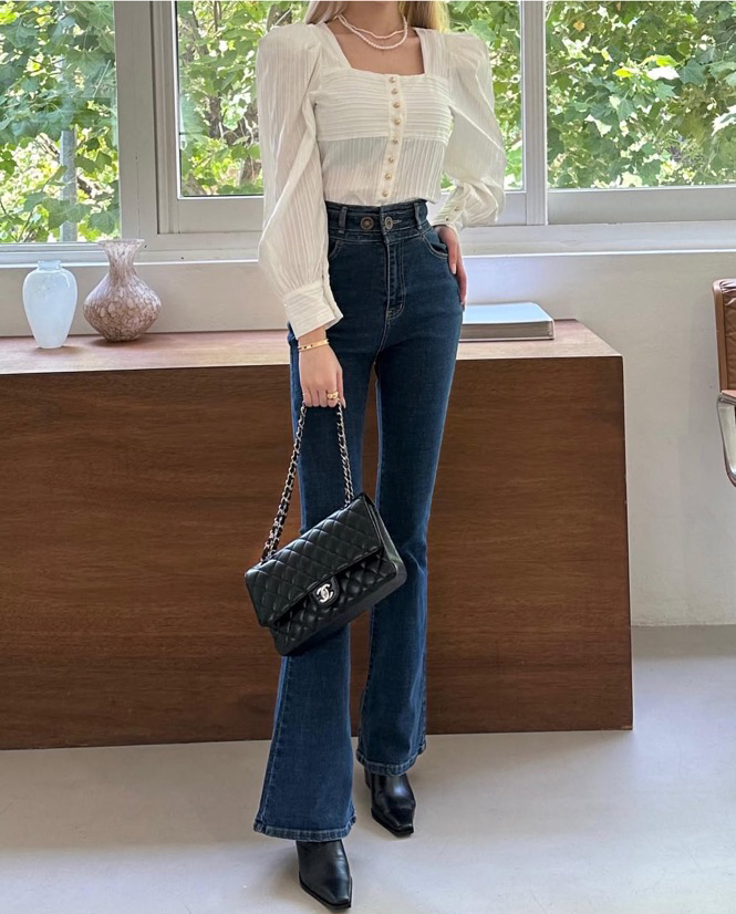 [MAGNOLIA] 065 Tutu Bootcut Pants 4