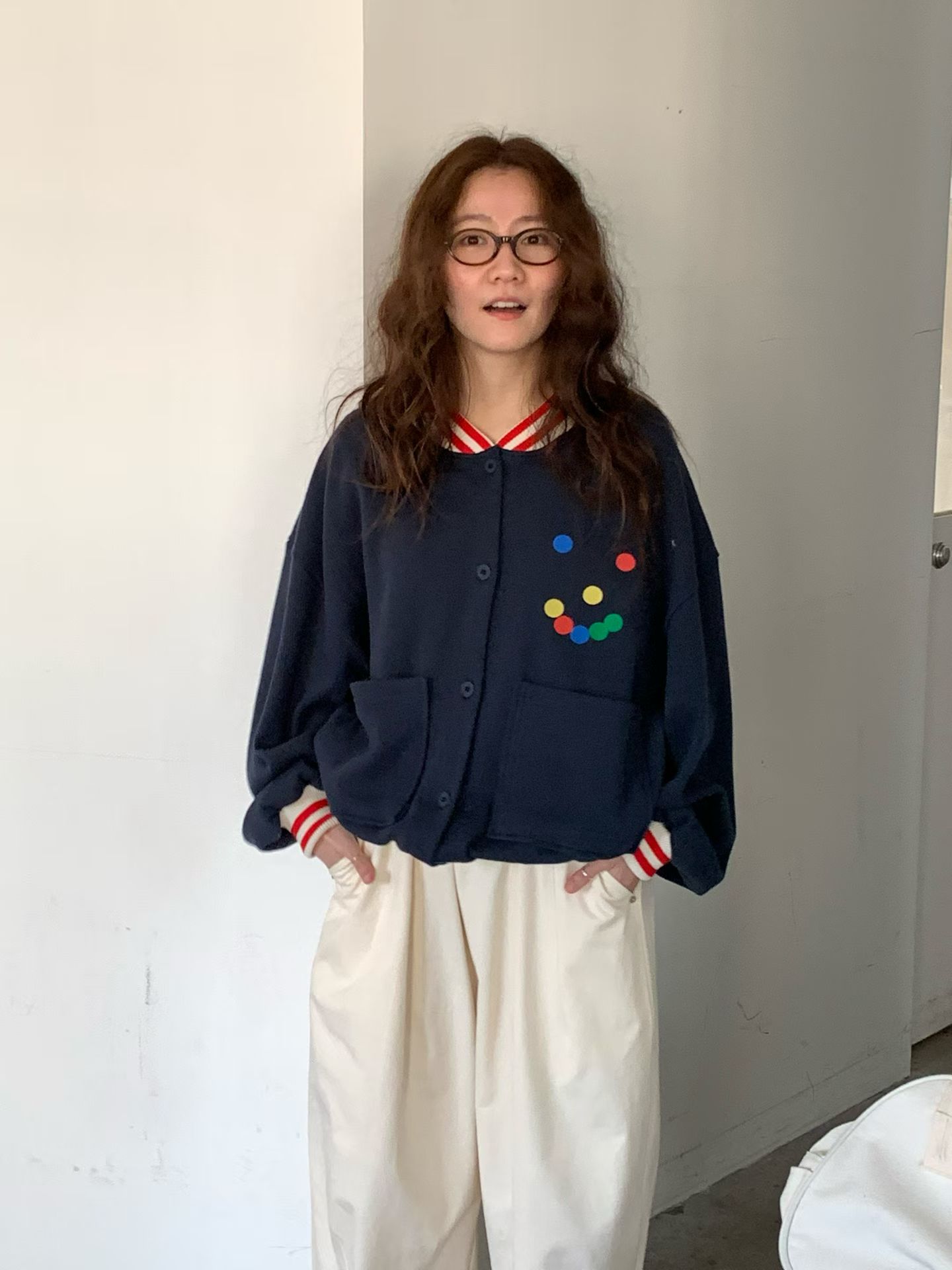 [VENTI] Smile Waffle Jumper 4