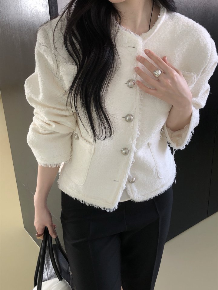 [LE BUTTER] Biol Tweed Jacket 3