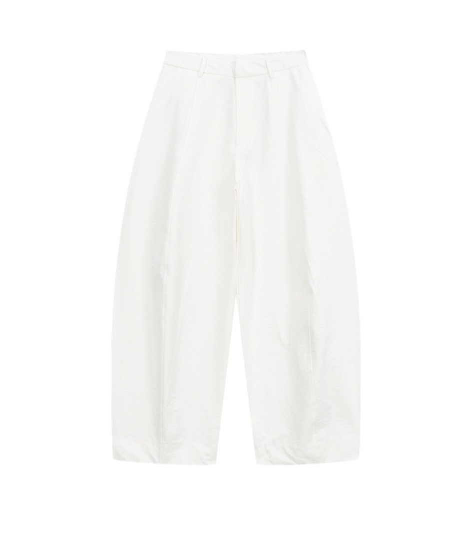 [TEXTURE] Obi Wide Cotton Pants 2