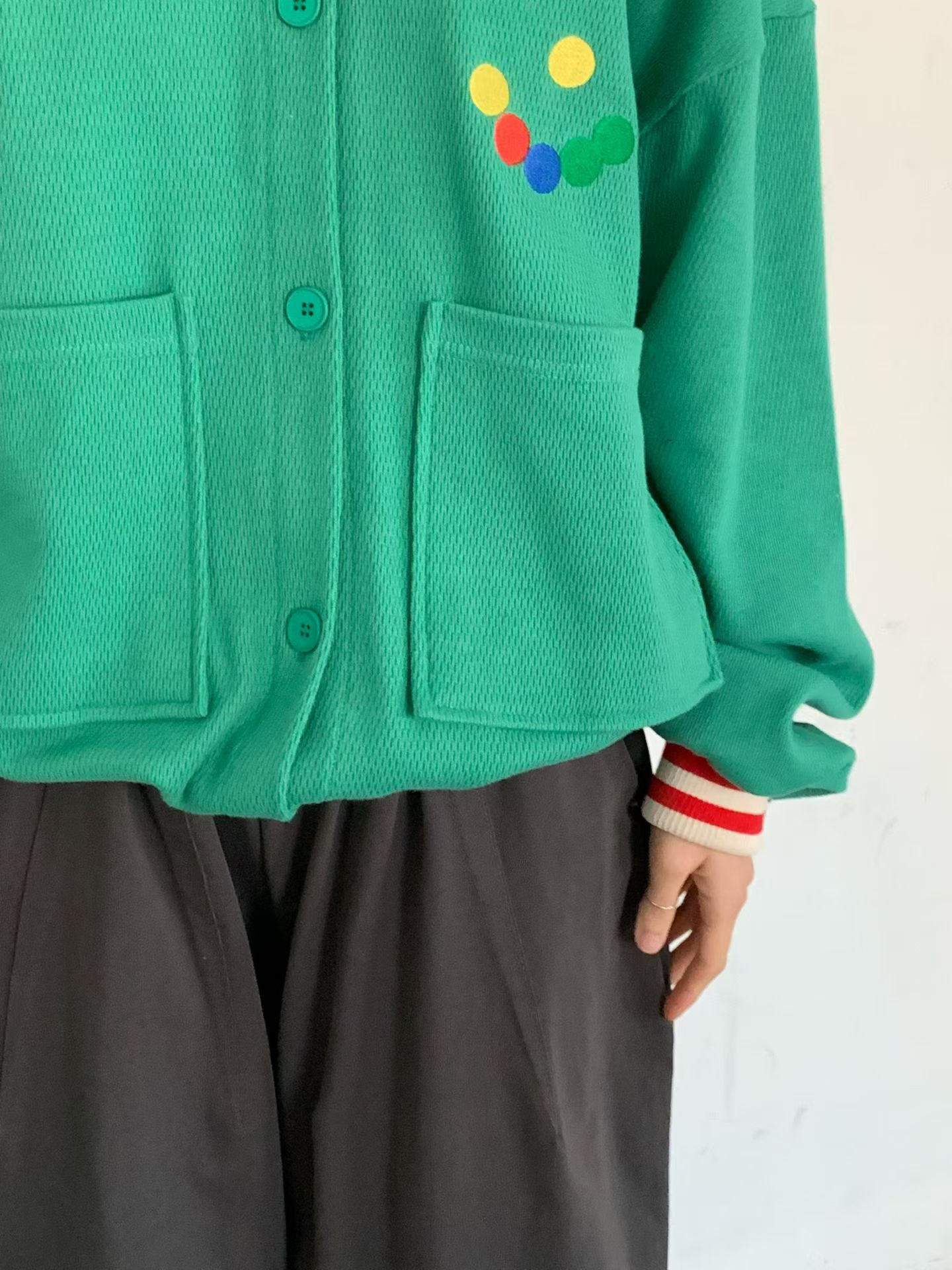 [VENTI] Smile Waffle Jumper 7