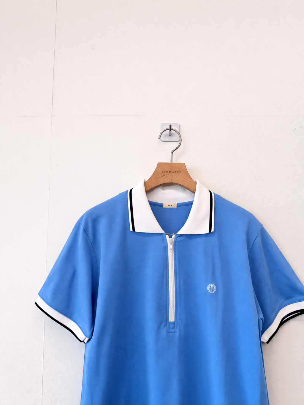 [FAV] Zipper Detail Pique Polo 3